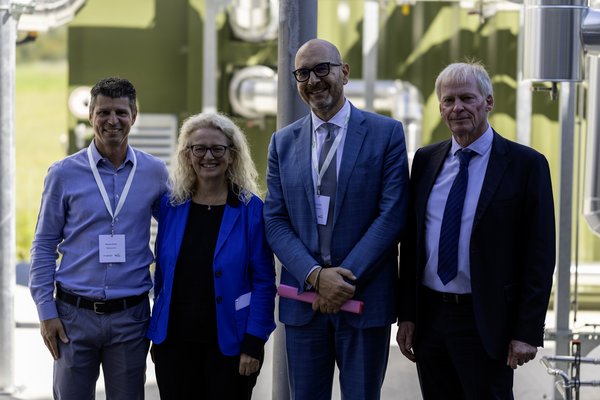 Biogas-Aufbereitungsanlage in Gordola