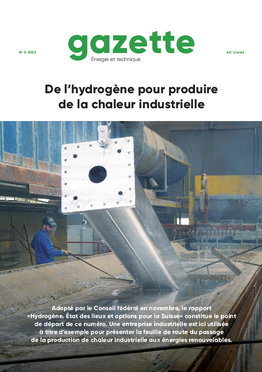 gazette 2023 / 3 - De l’hydrogène pour produire de la chaleur industrielle