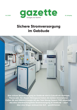 Gazette 2021/2 - Sichere Stromversorgung im Gebäude