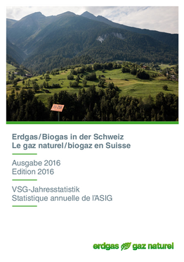 Statistique annuelle de l'ASIG 2016