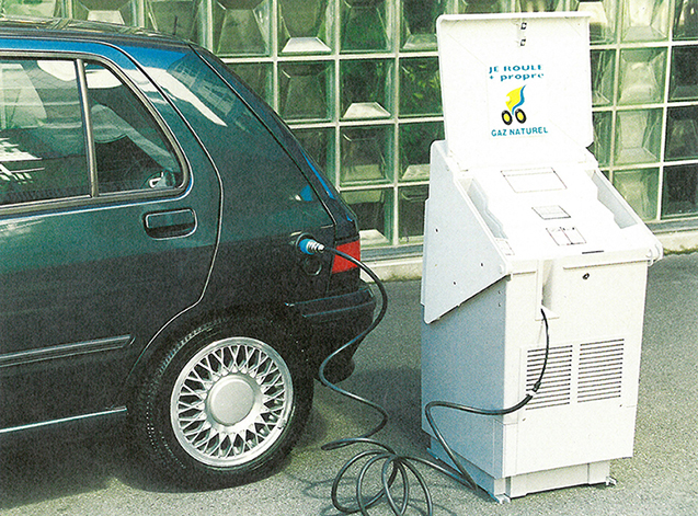 1993 : Le gaz naturel est lancé en tant que combustible respectueux de l'environnement.