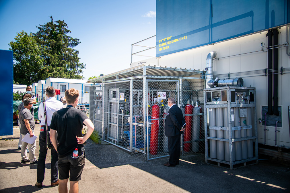 Installation pilote power-to-methane